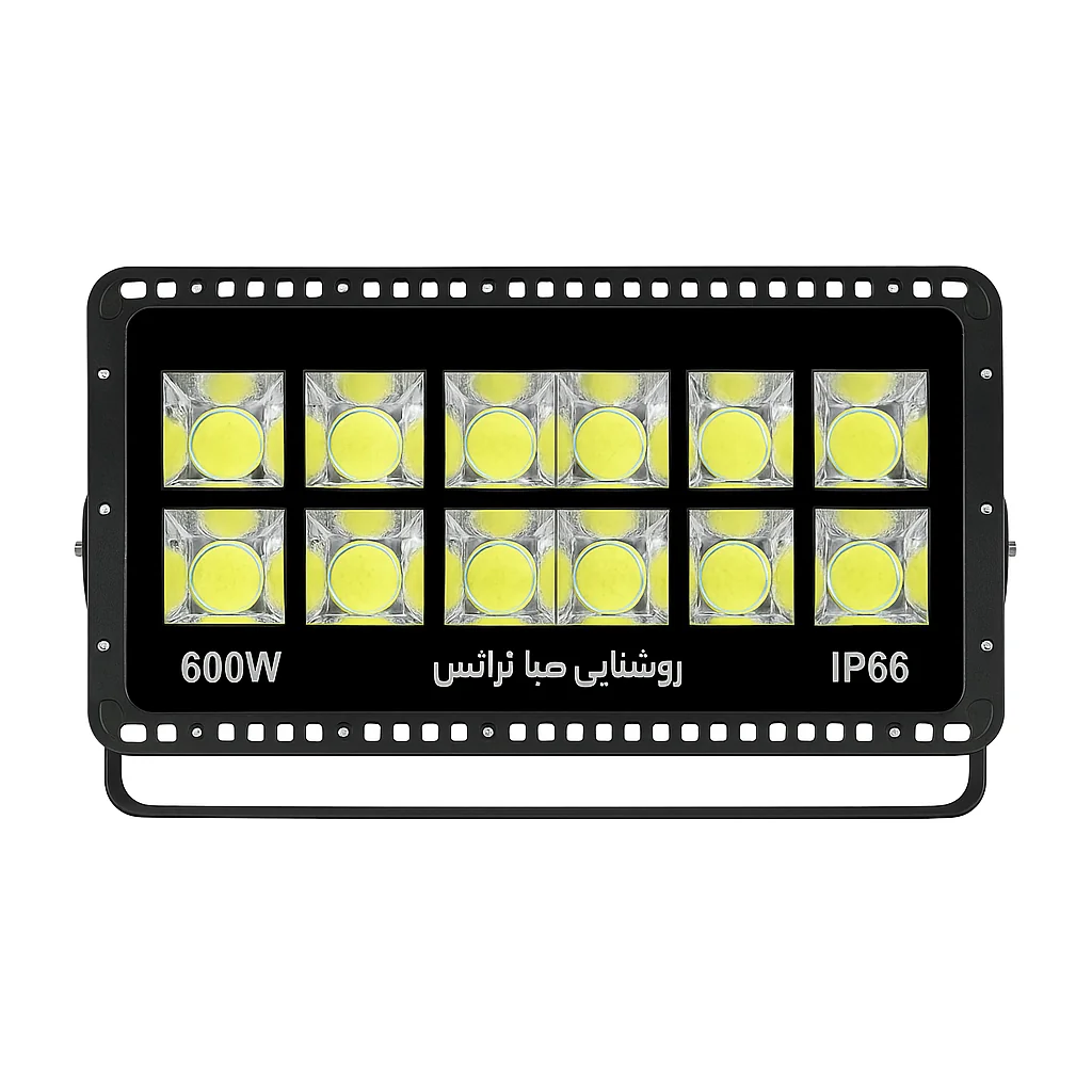 پروژکتور COB LED ال ای دی 600 وات صباترانس مدل پنجره ای گرد