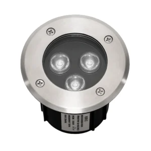 چراغ استخری توکار گرد 9 وات فاین الکتریک مدل FEC-3006