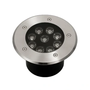 چراغ دفنی توکار گرد ۹ وات برش ۱۱٫۶ فاین الکتریک FEC-1500R