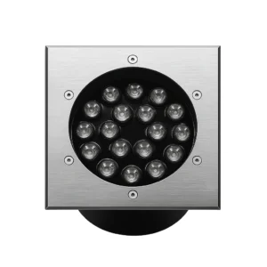 چراغ دفنی مربع 18 وات فاین الکتریک مدل FEC-1800SQ