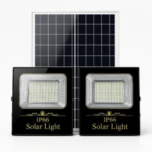 پروژکتور دوبل 160 وات خورشیدی Solar Light