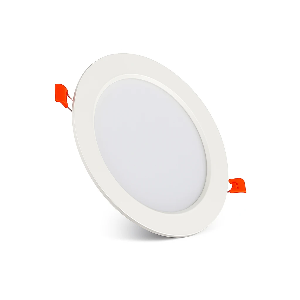 پنل 7 وات LED توکار گرد سان لوکس مدل IPD7 بک لایت