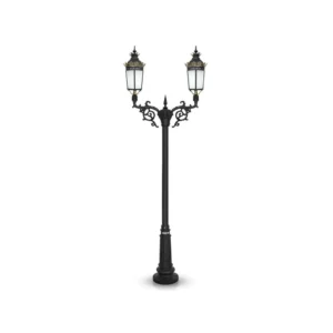 چراغ حیاطی ایستاده شب تاب مدل امپراطور کد SH-108622810-191820011