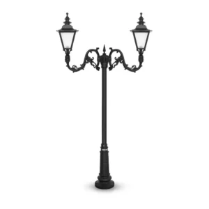 چراغ حیاطی ایستاده شب تاب مدل انگلیسی کد SH-107422710-191820011