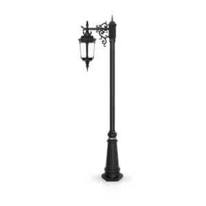 چراغ حیاطی ایستاده شب تاب مدل پاسارگاد کد SH-106611320-191620010