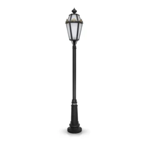 چراغ حیاطی ایستاده شب تاب مدل برنارد کد SH-109001010-191820011