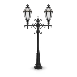 چراغ حیاطی ایستاده شب تاب مدل برنارد کد SH-109021010-191820011
