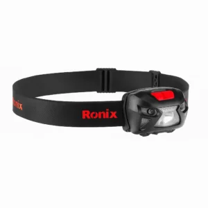 چراغ پیشانی 3 وات 120 لومن رونیکس مدل 4286 با حسگر حرکتی