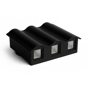 چراغ دیواری موج‌دار رفلکتور 18 وات ای دی سی